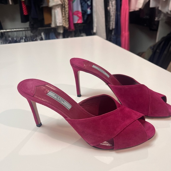 Prada Suede Heels - Picture 5 of 7